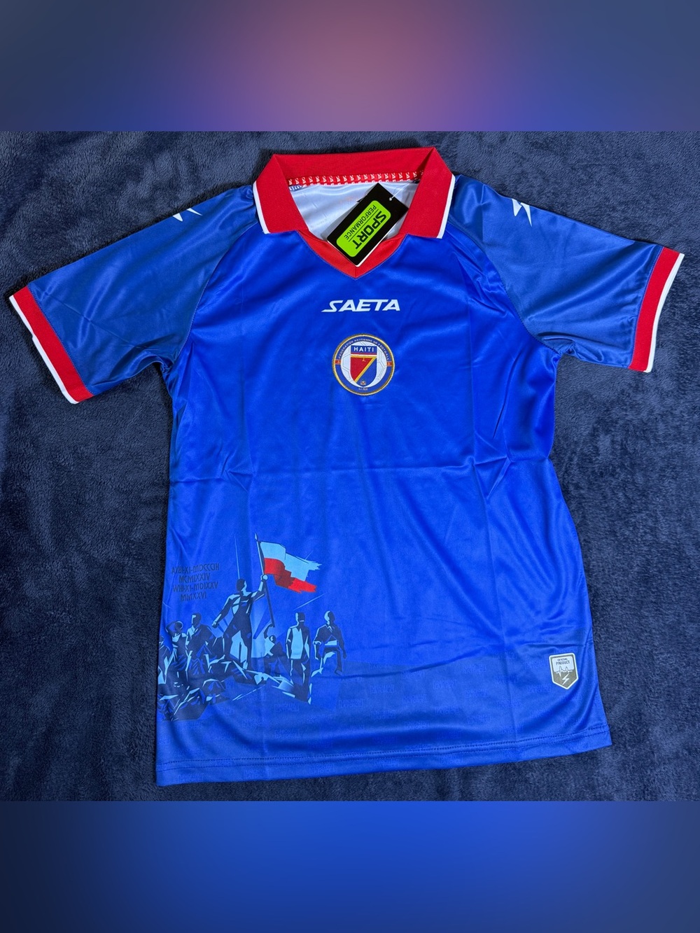NWT Haiti 2026 World Cup Jersey # Slim Fit # soccer